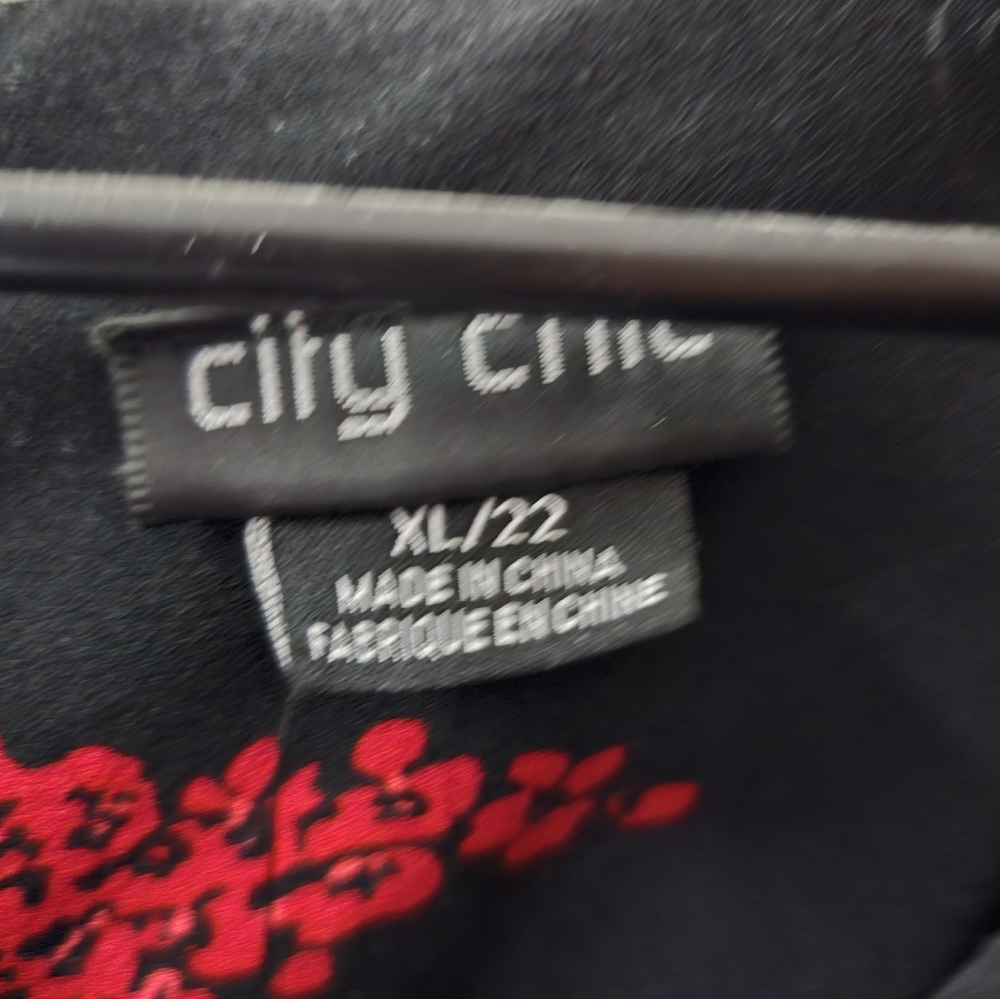 City Chic Flowerette Dress XL/22